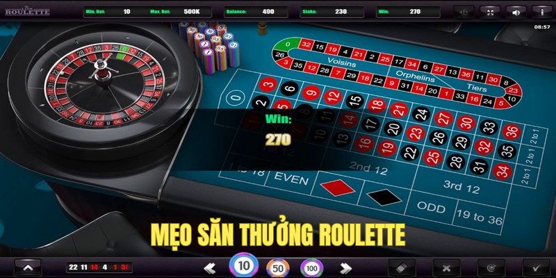 Bạn nắm cách chơi Roulette săn thưởng