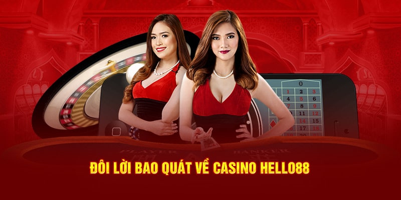 Casino mang đến không gian giải trí sang trọng, chuyên nghiệp